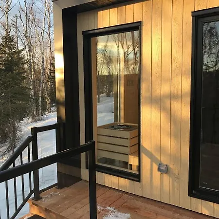 Charlevoix Experience Thermale En Pleine Nature - Suites Nature Charlevoix - Suite #2 Les Eboulements Exterior photo